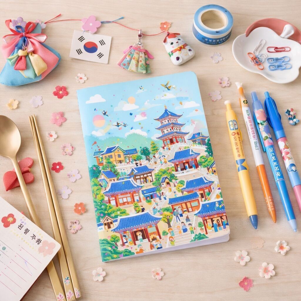 Précommande - Carnet A5 Rêve Coréen - Livraison à partir du 01/04/2026