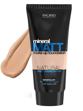 Fond de Teint Ideal Matt (Tube Plastique) Ingrid Cosmetics - I MAKE UP FOUNDATION IDEAL MATT TUBA 303