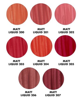 Rouge à lèvres Liquid lipstick Matt Ingrid Cosmetics - 2020 - 200 2