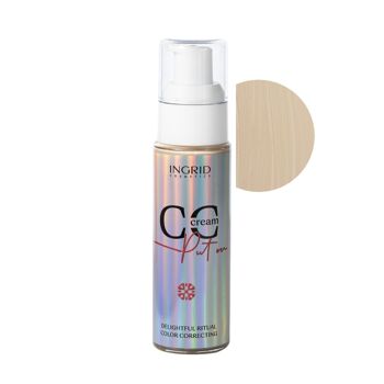 CC Crème Vegan Ingrid Cosmetics - 3 teintes - 30 ml - I CREAM CC 01 - PORCELAIN 1