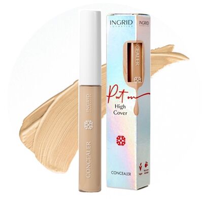 Ingrid Cosmetics Correttore Vegano Alta Copertura-3 tonalità-7 ml - 03 - NATURALE