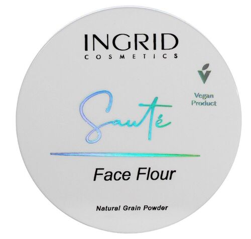 Poudre libre visage Face Flour" Collection "Sauté" - Ingrid Cosmetics - 10 gr"