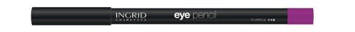 Crayon bois pour les yeux et les lèvres Ingrid Cosmetics - Eye pencil wooden 118 Purple