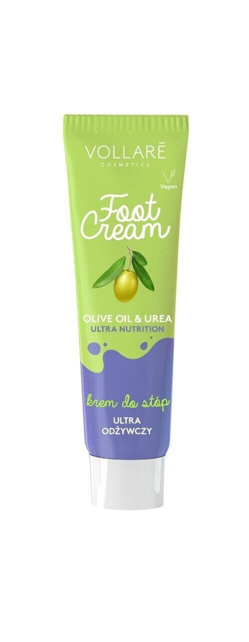 Crème nourrissante et rafraîchissante pour les pieds VOLLARE Cosmetics - 100 ml