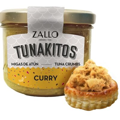 Tunakitos: Miettes de thon au curry 220g