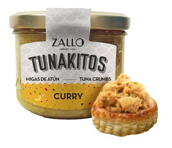 Tunakitos: Miettes de thon au curry 220g 1