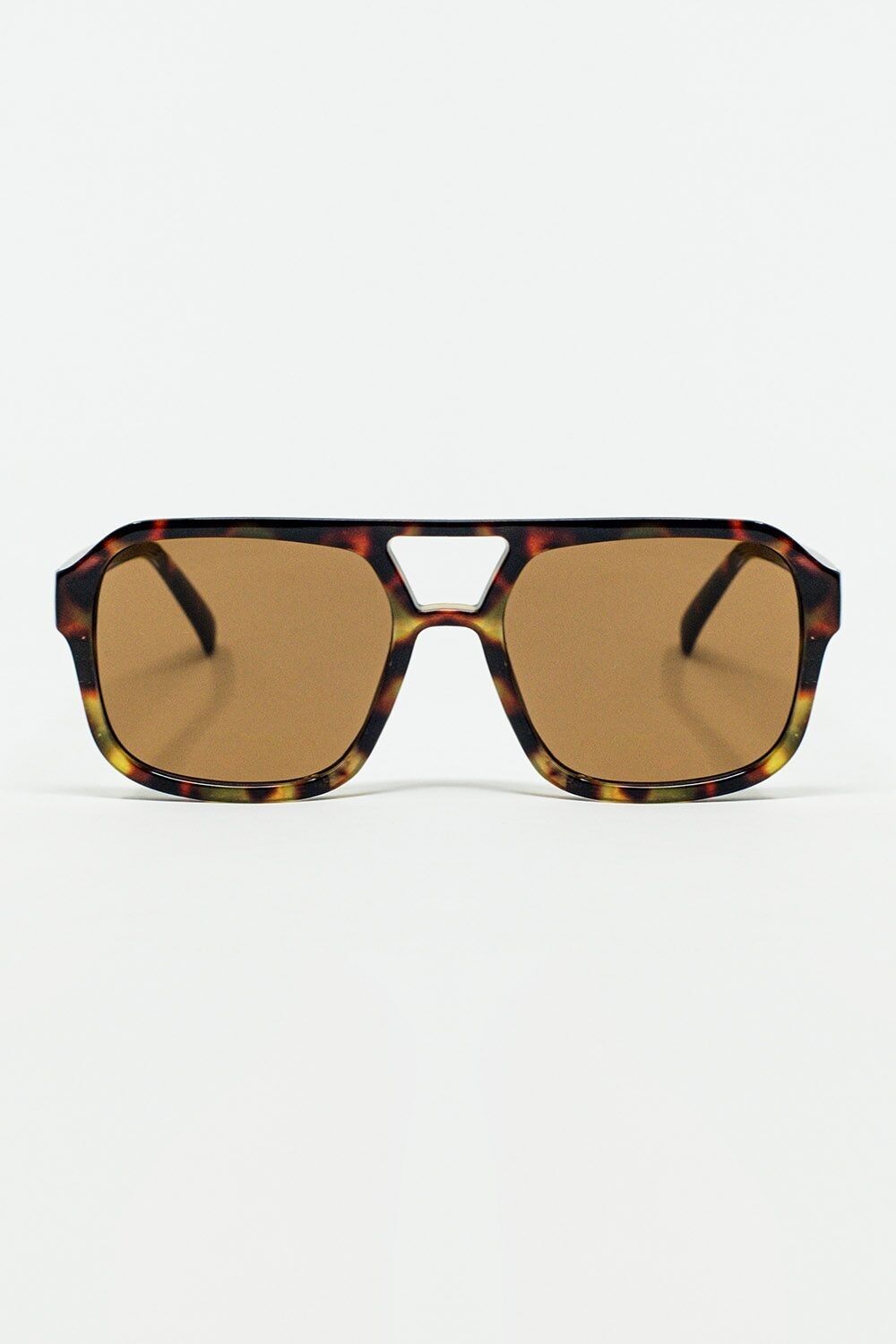 70´s Aviator Sunglasses In Tortoise Shell