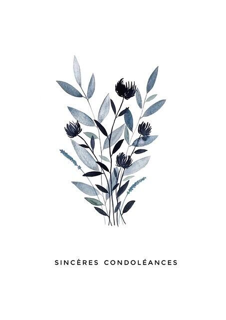 CARTES DOUBLES JULIE SIMON -  JS04