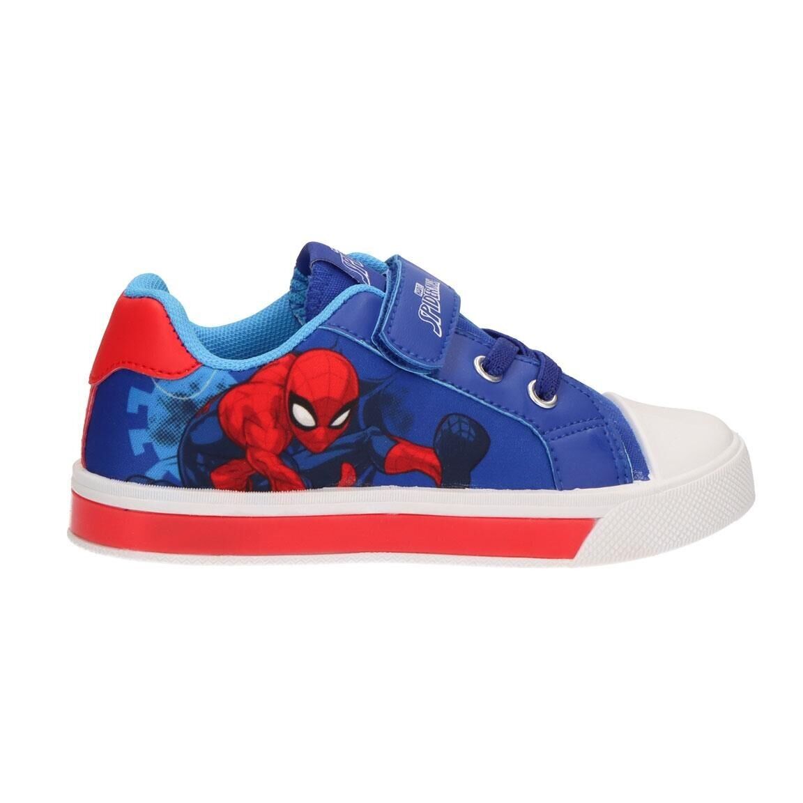 Scarpa in tela con suola in PVC e luci Spiderman - 2300007247