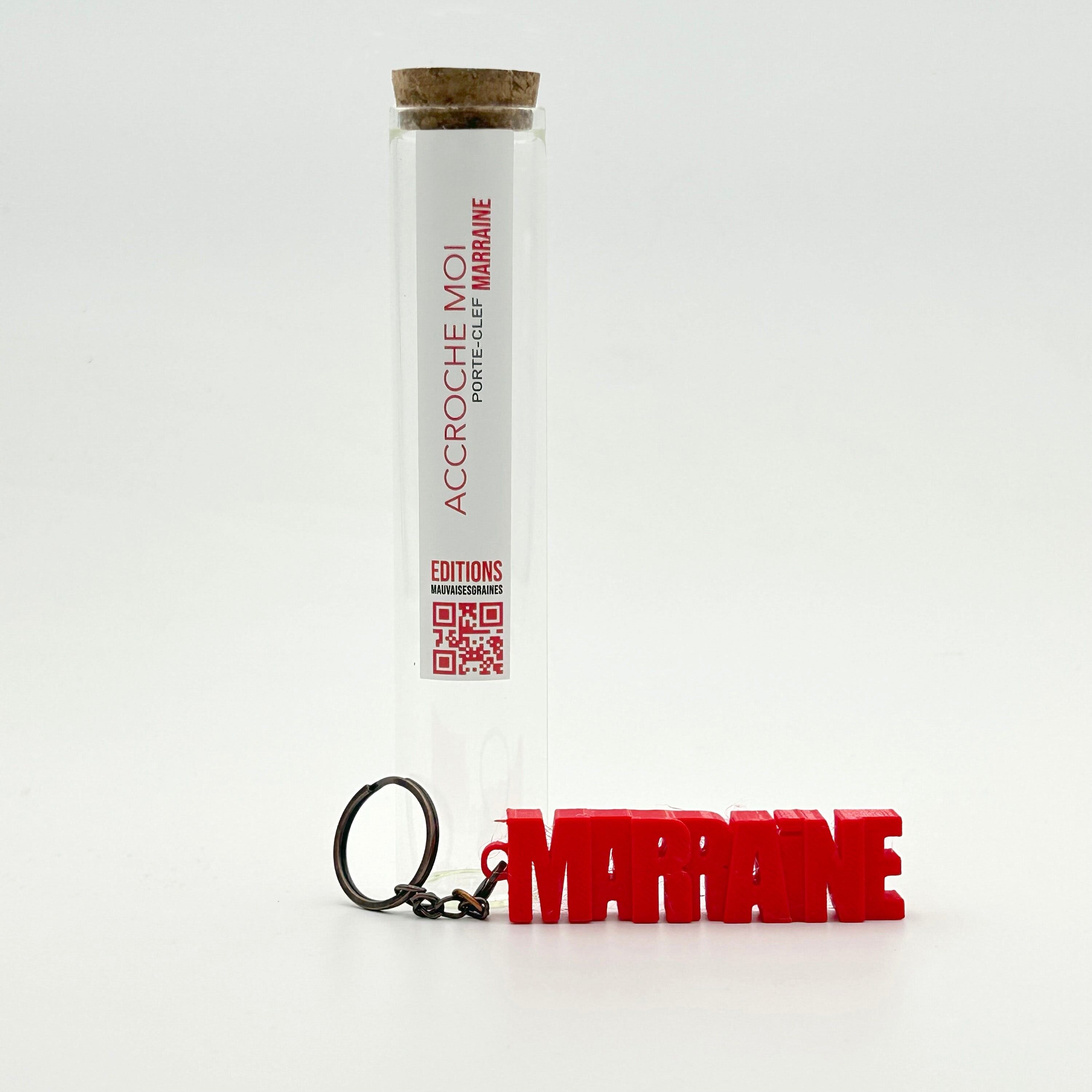 Portachiavi con messaggio – MADRINA