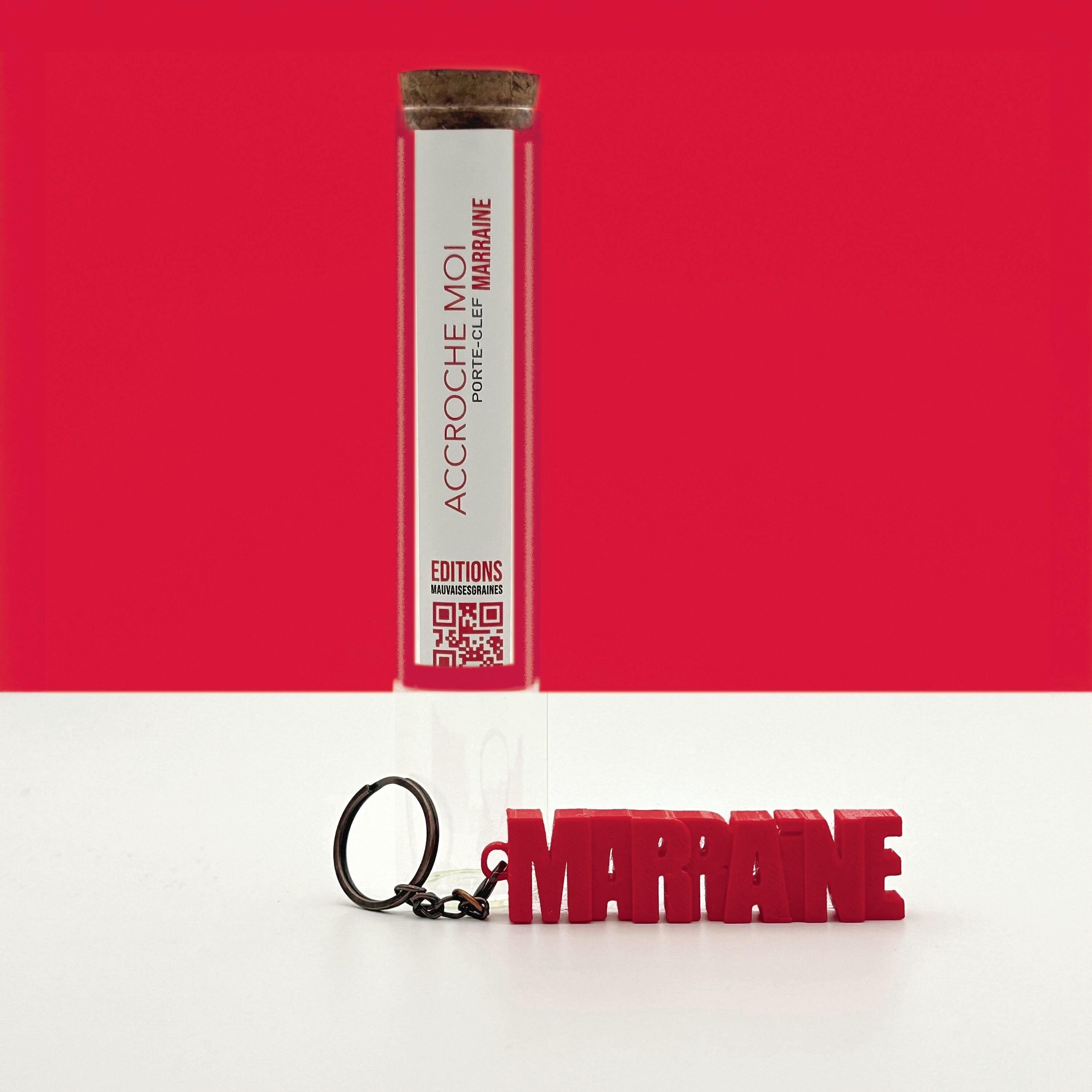 Portachiavi con messaggio – MADRINA