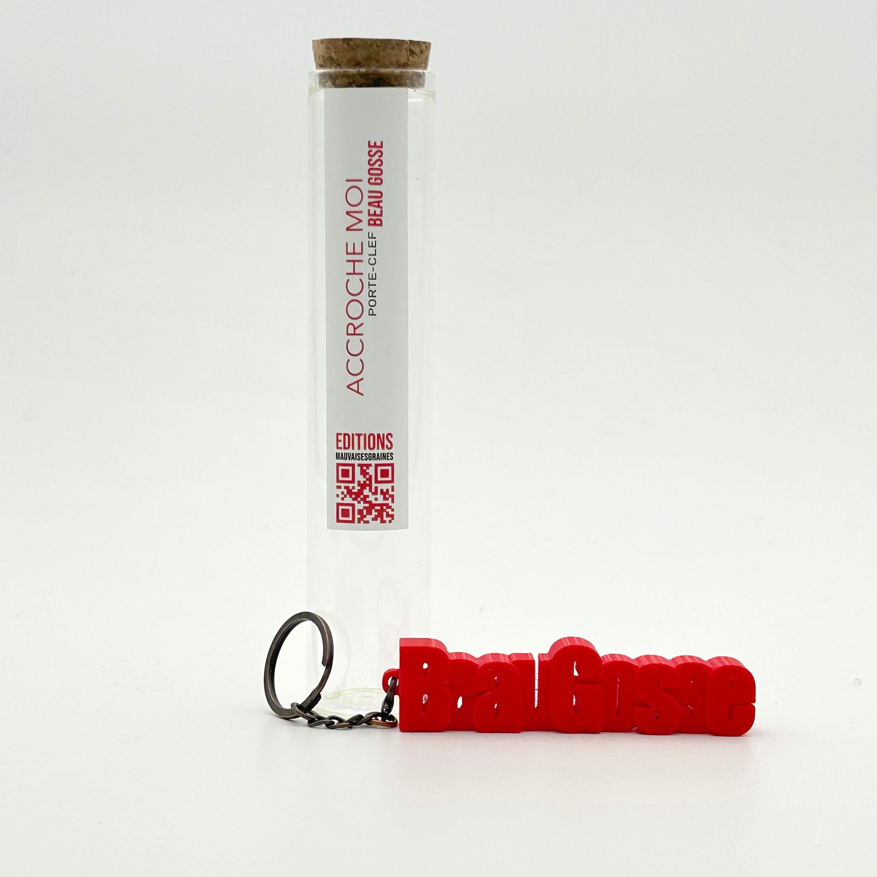 Portachiavi con messaggio – BELLO RAGAZZO