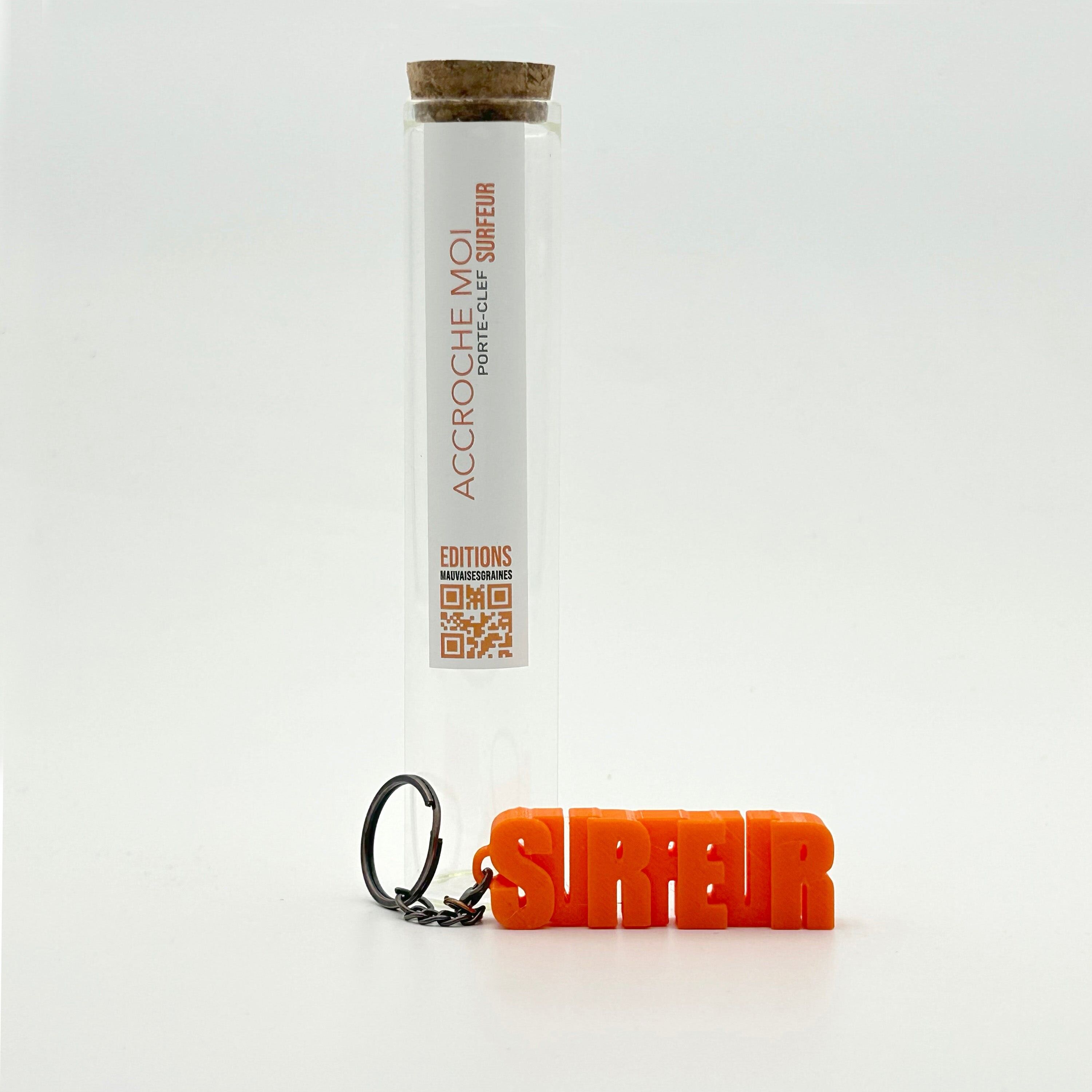 Portachiavi con messaggio – SURFER