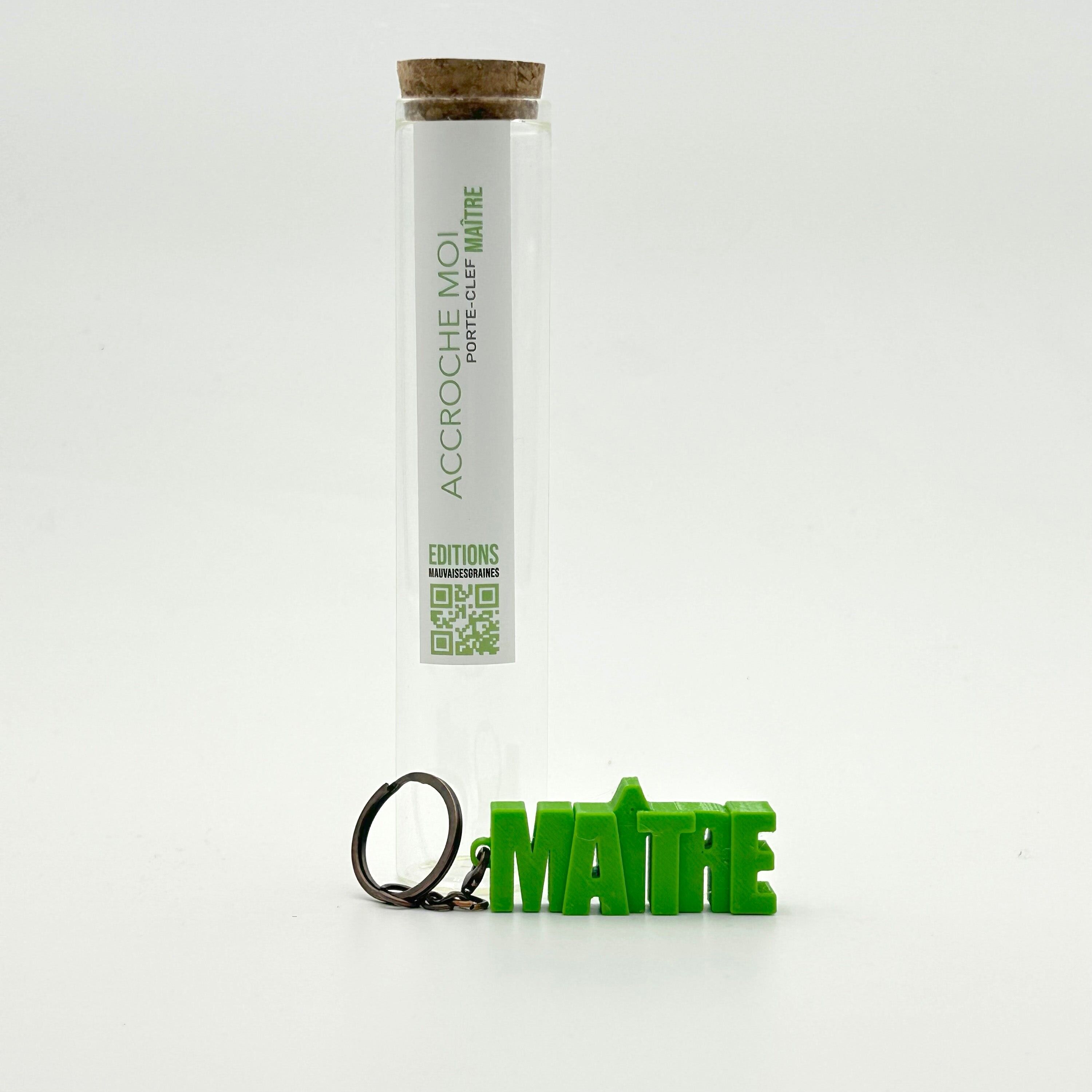 Portachiavi con messaggio – MASTER