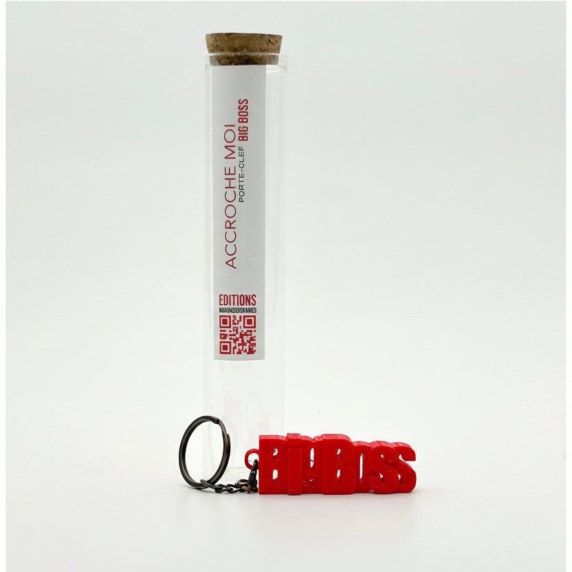 Portachiavi con messaggio – BIG BOSS