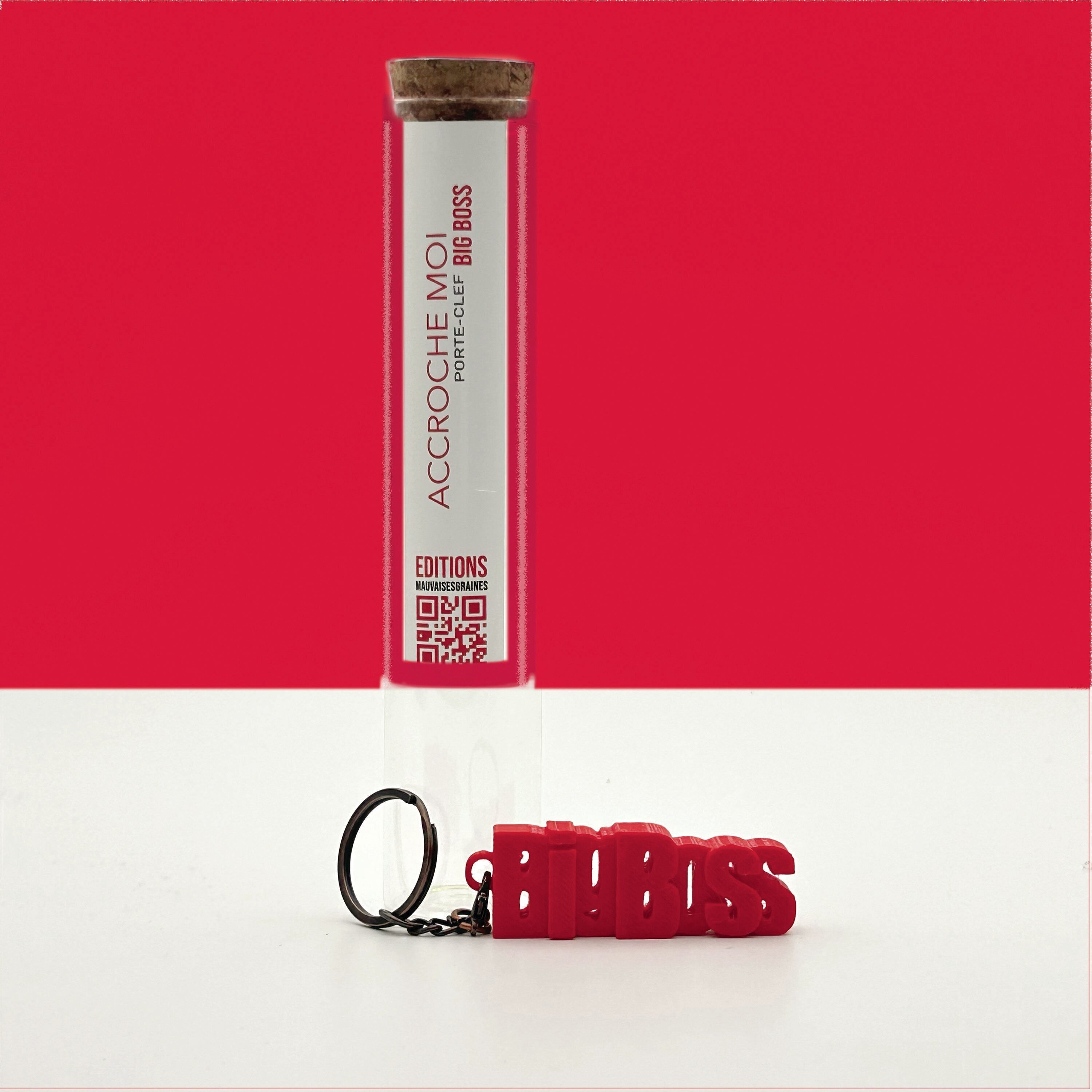 Portachiavi con messaggio – BIG BOSS