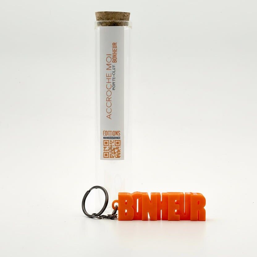 Portachiavi con messaggio – FELICITÀ