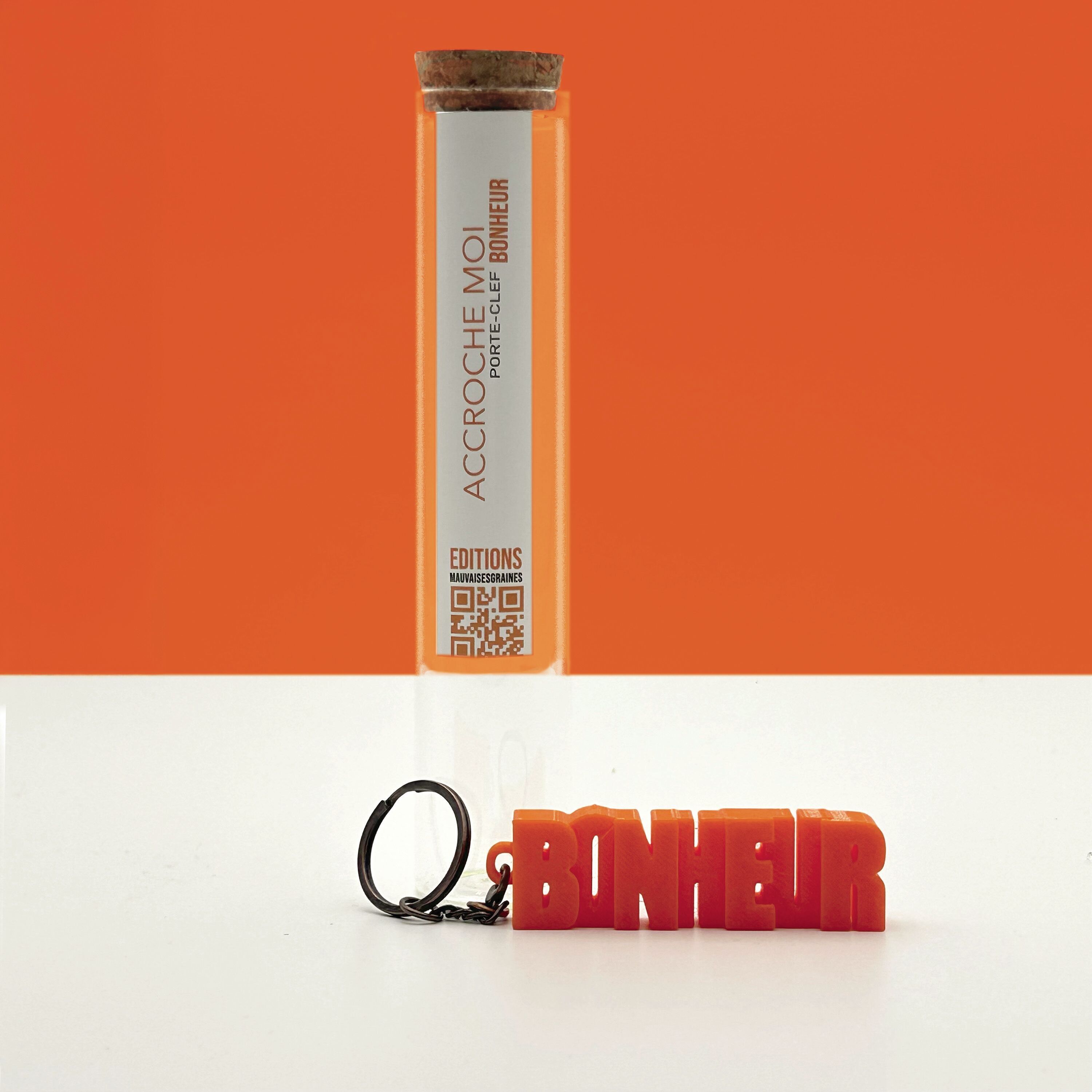 Portachiavi con messaggio – FELICITÀ