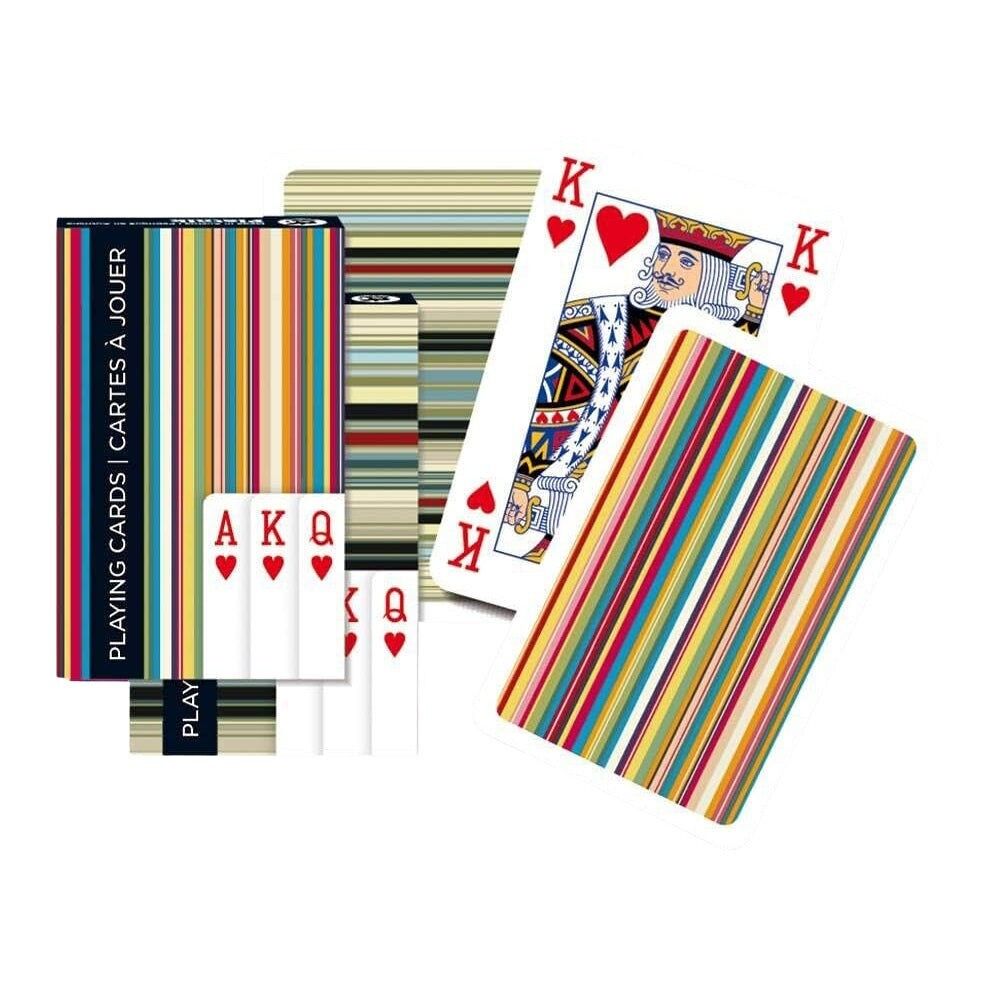 Jeu de cartes de bridge Piatnik Stripes, 2 pièces.