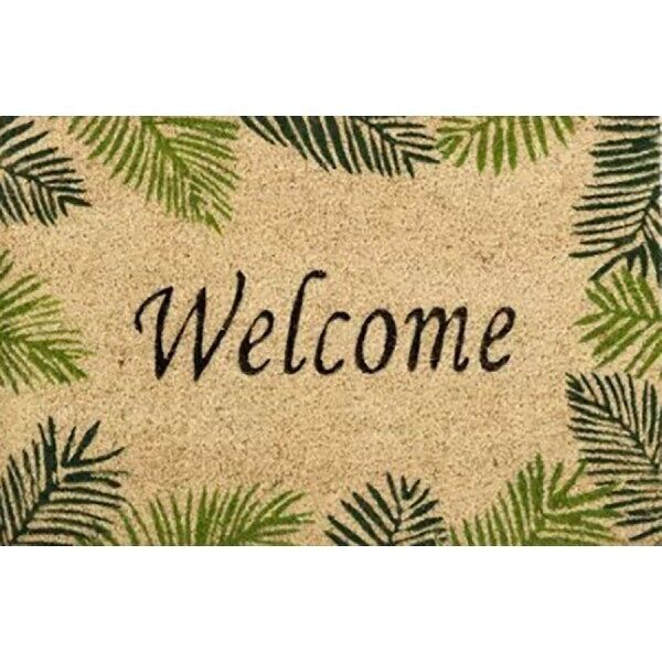 Zerbino Etoile 'Welcome' con motivo botanico (pod-008-112)