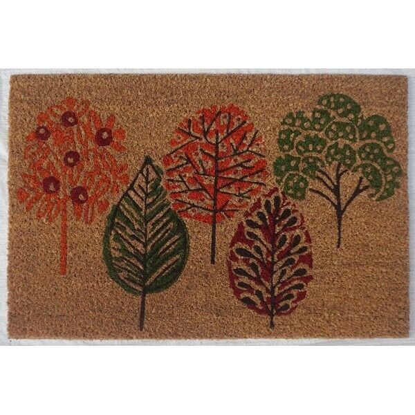Etoile Doormat with Trees (pod-009-86)