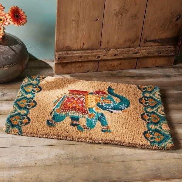 Etoile Doormat with Elephant (pod-009-107)
