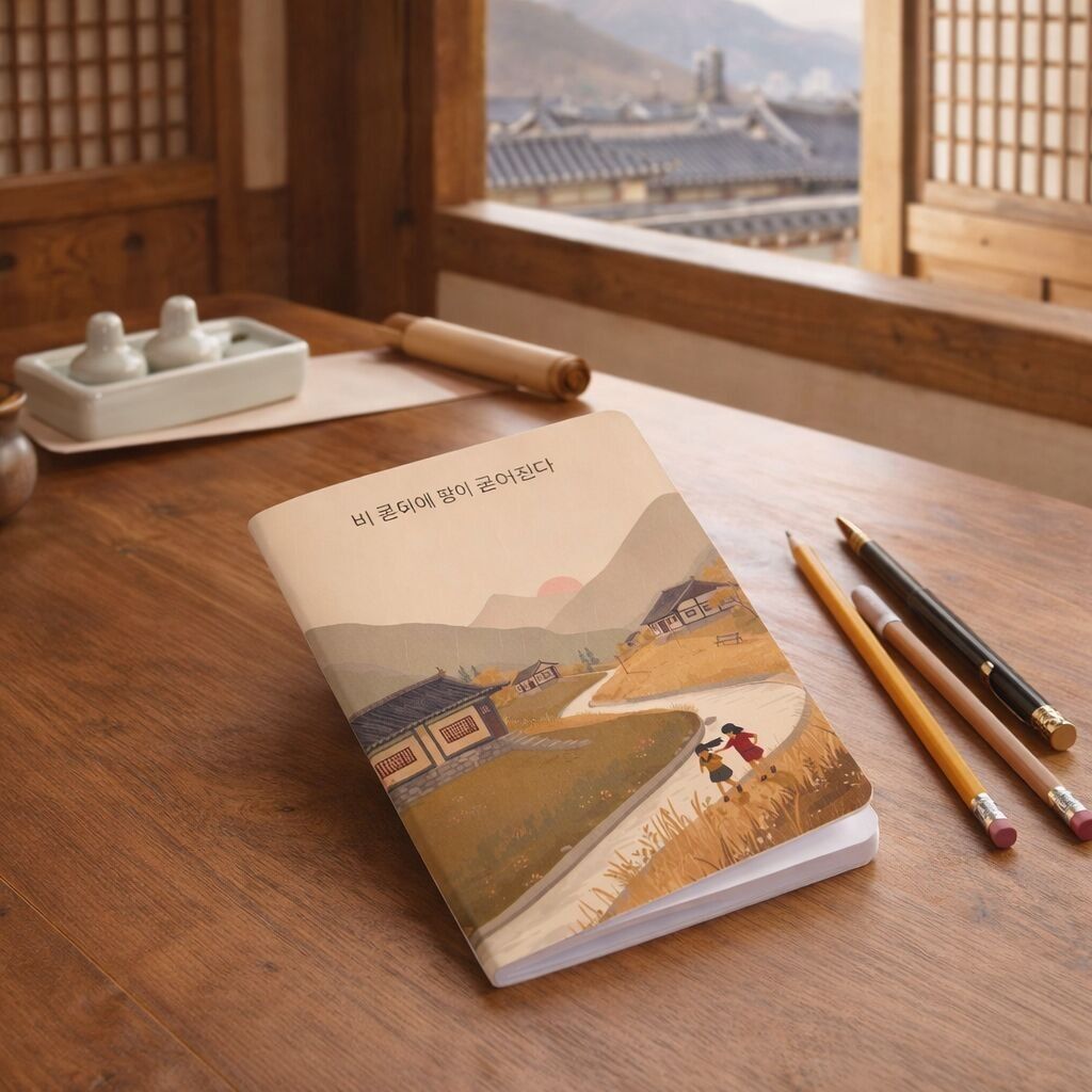 Précommande - Carnet A6 Collection "Les Proverbes Coréens" n°1 - Livraison à partir du 01/04/2026