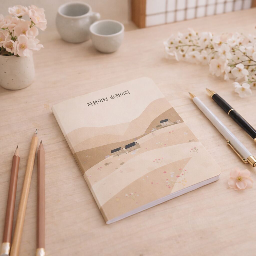 Précommande - Carnet A6 Collection "Les Proverbes Coréens" n°2 - Livraison à partir du 01/04/2026