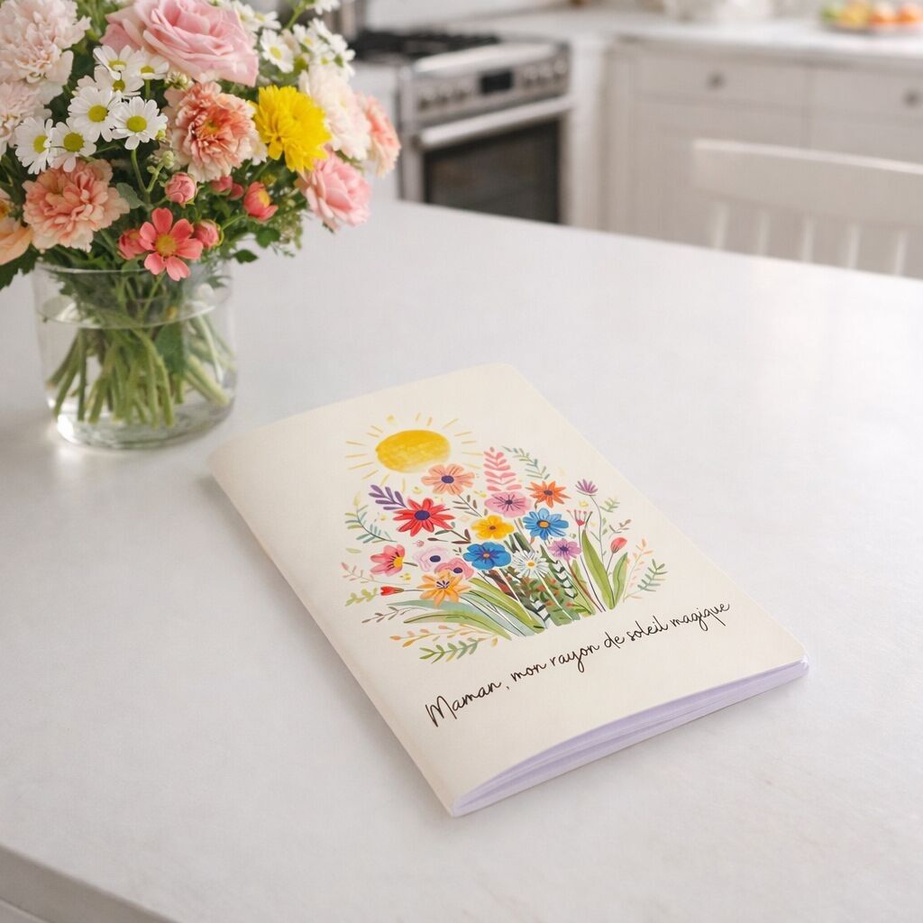 Précommande - Carnet A5 Maman - Fête des Mères - Livraison à partir du 01/04/2026