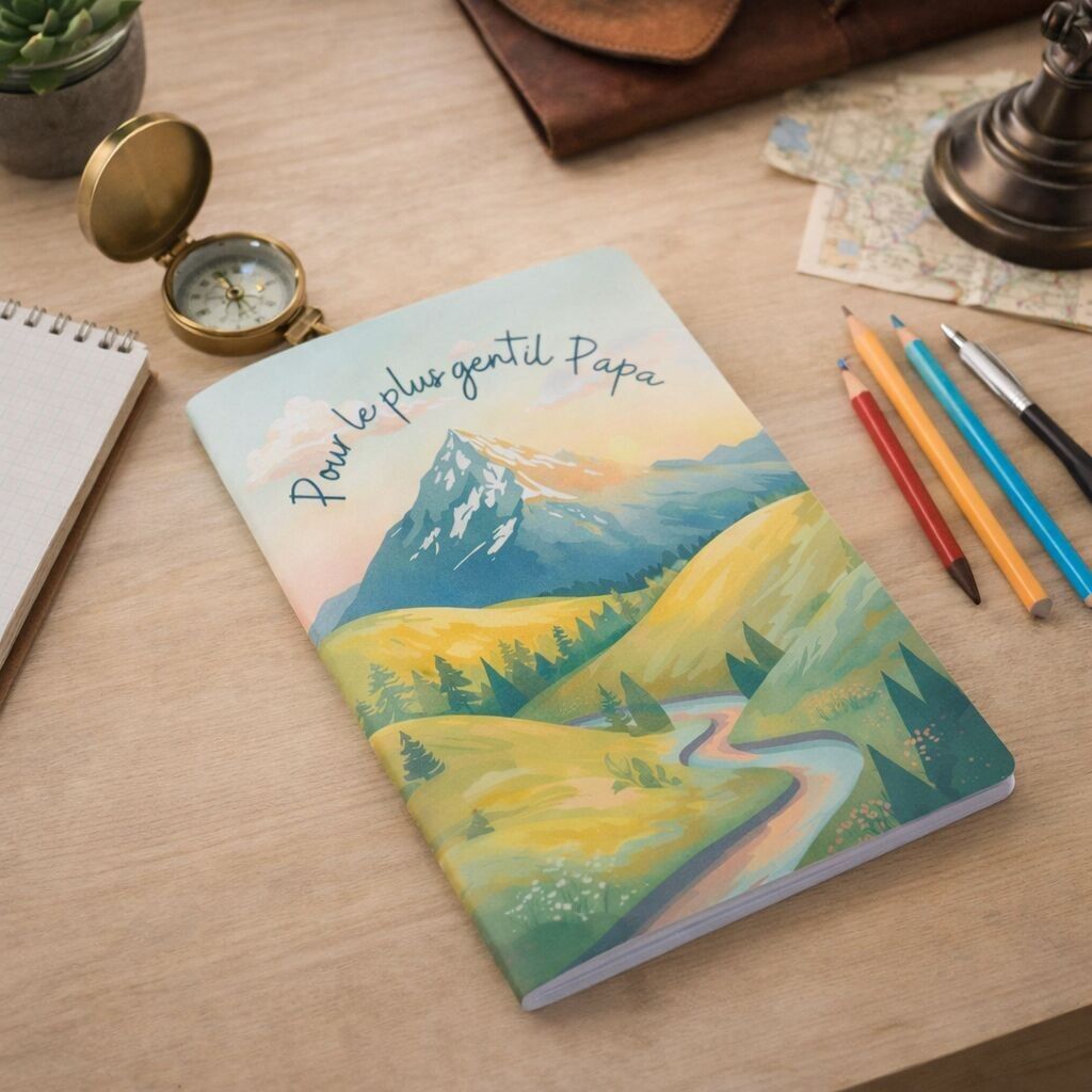 Précommande - Carnet A5 Papa - Fête des Pères - Livraison à partir du 01/04/2026