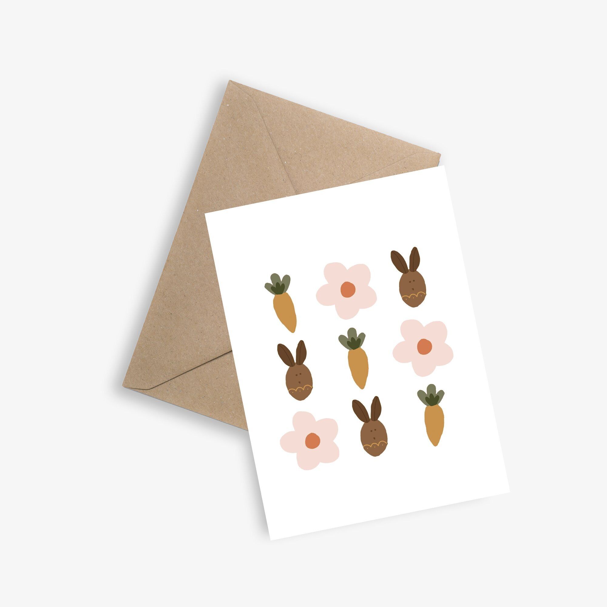 Osterkarte – Das Oster-Schachbrett