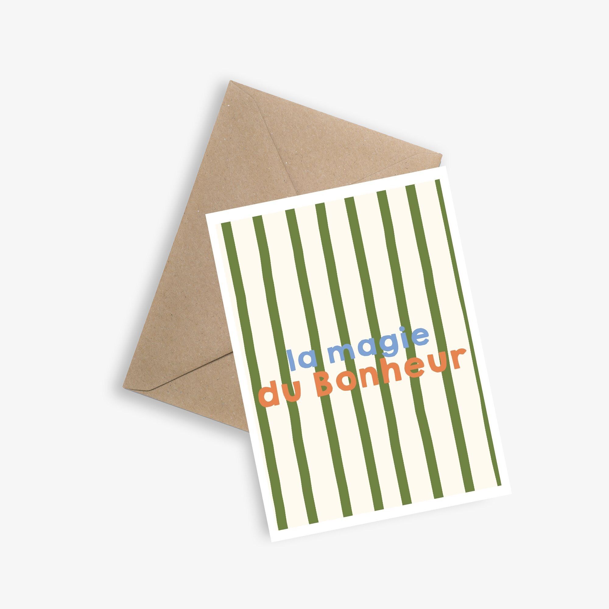 Einfache Karte und Poster – Die Magie des Glücks