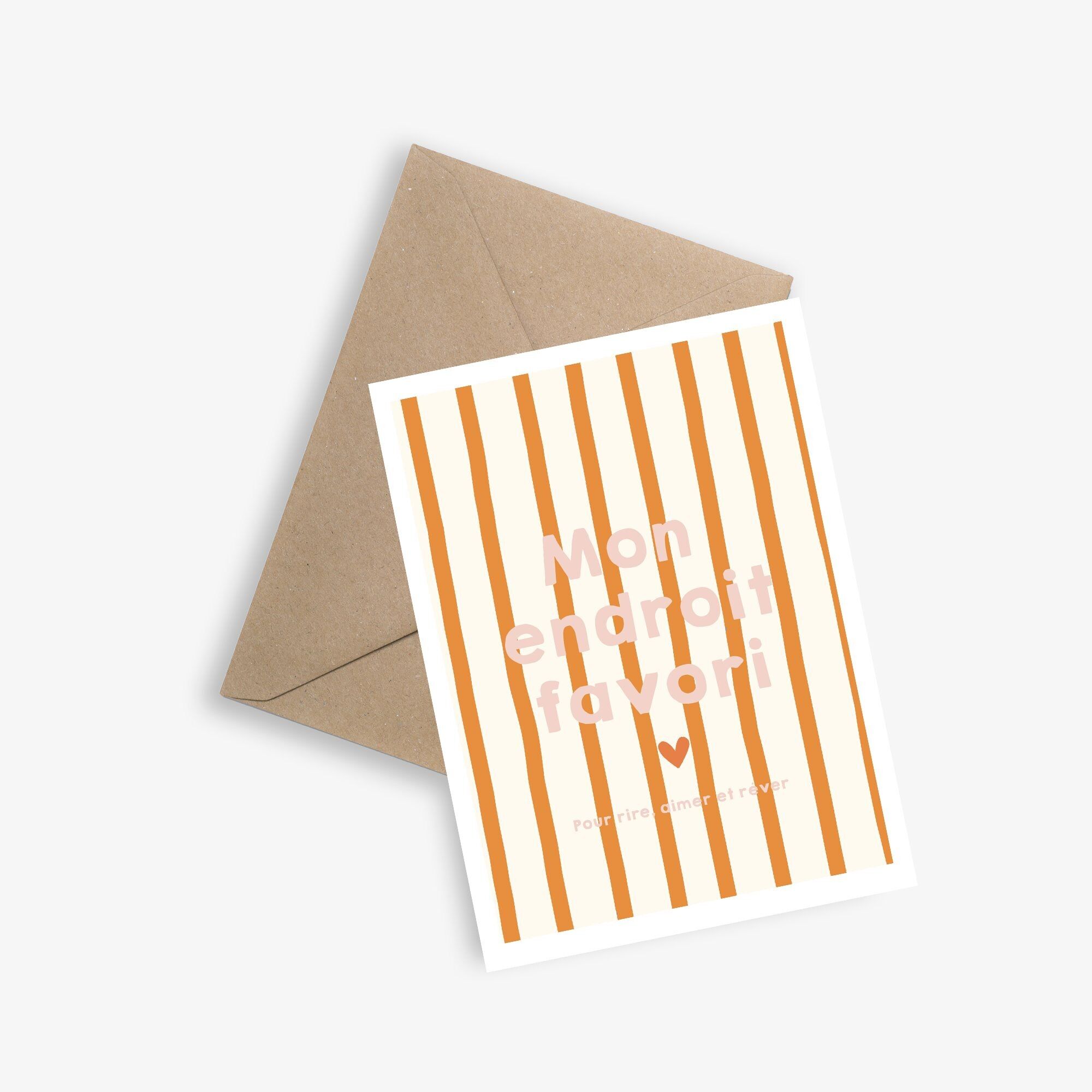 Simple Map and Poster - My Favorite Place