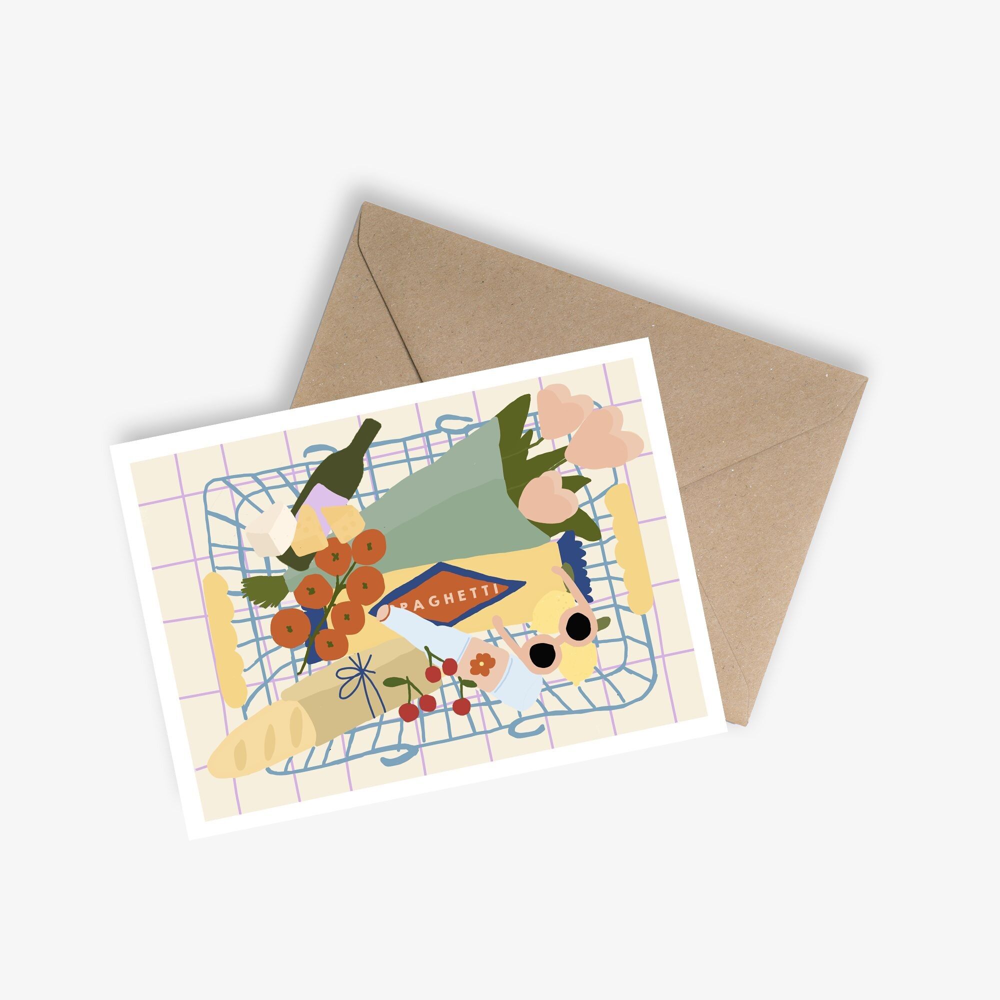 Simple Map and Poster - Market Basket