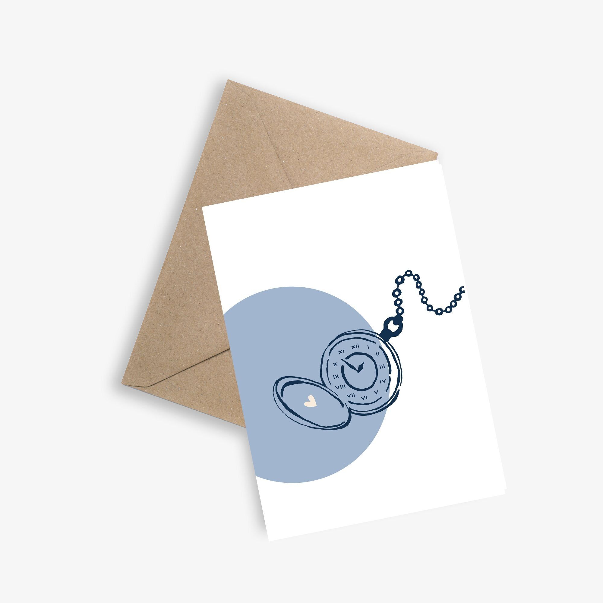 The Silent Hours - Condolence and Mourning Card