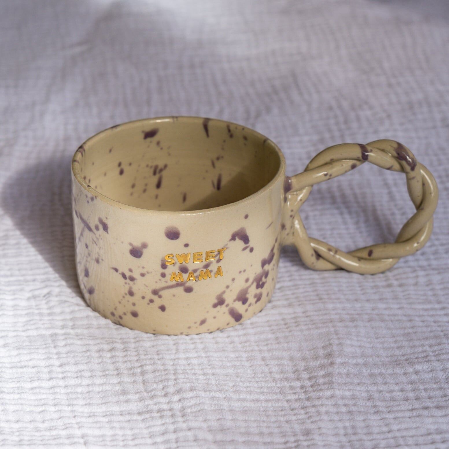 „Sweet Mama“-Tasse, Pflaumenfarben