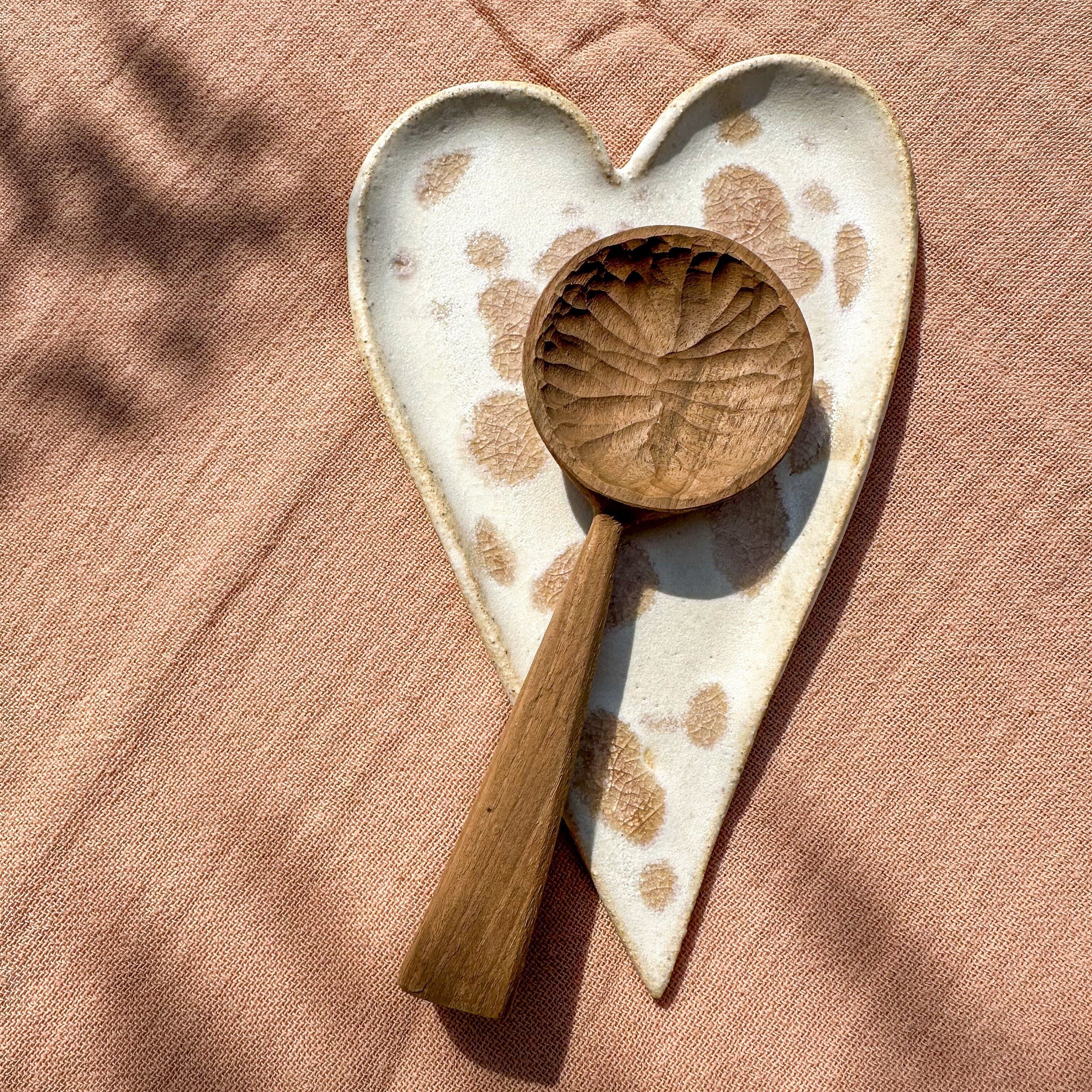 Löffelablage „corazòn 🤍“