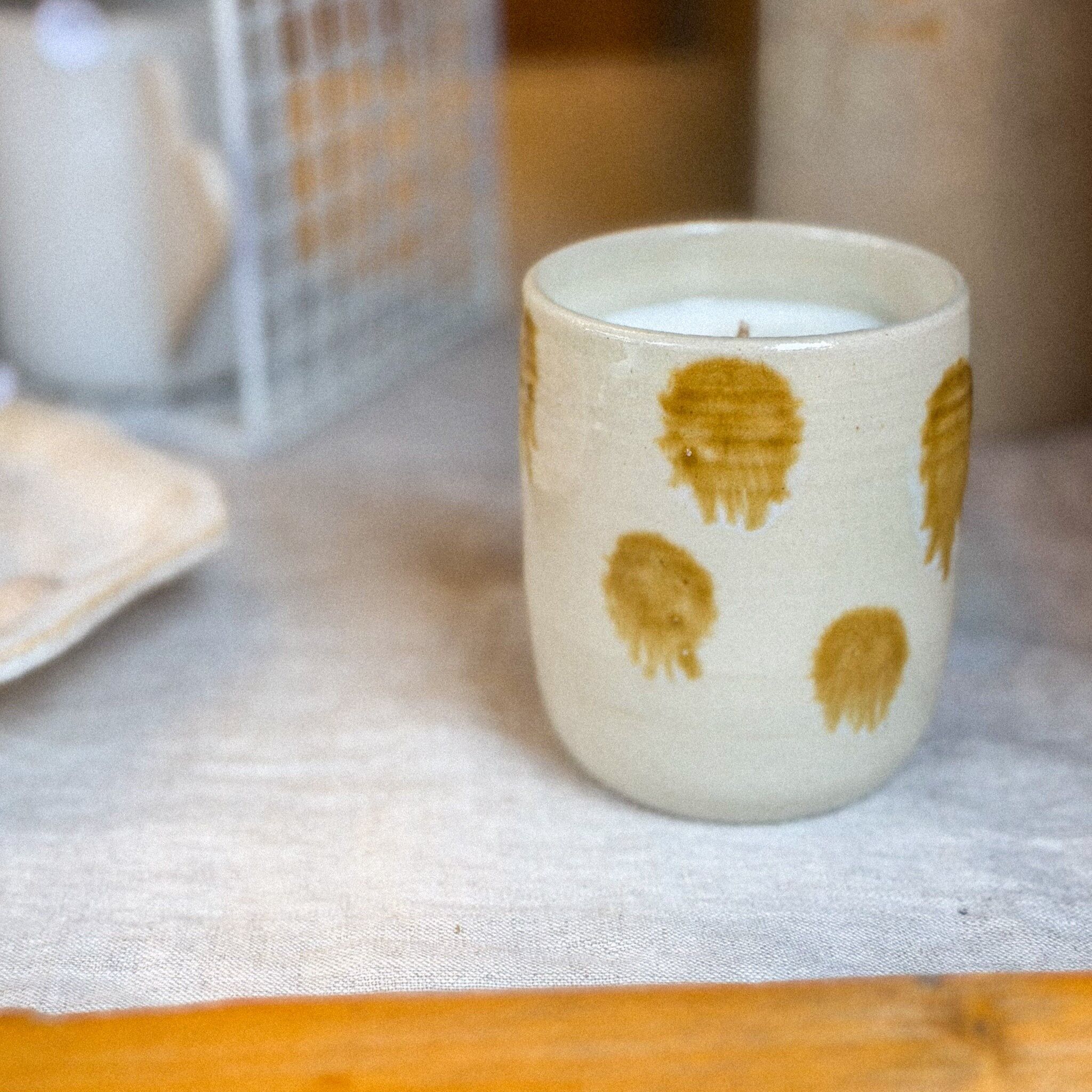 Duftkerze „Pralinenstein“