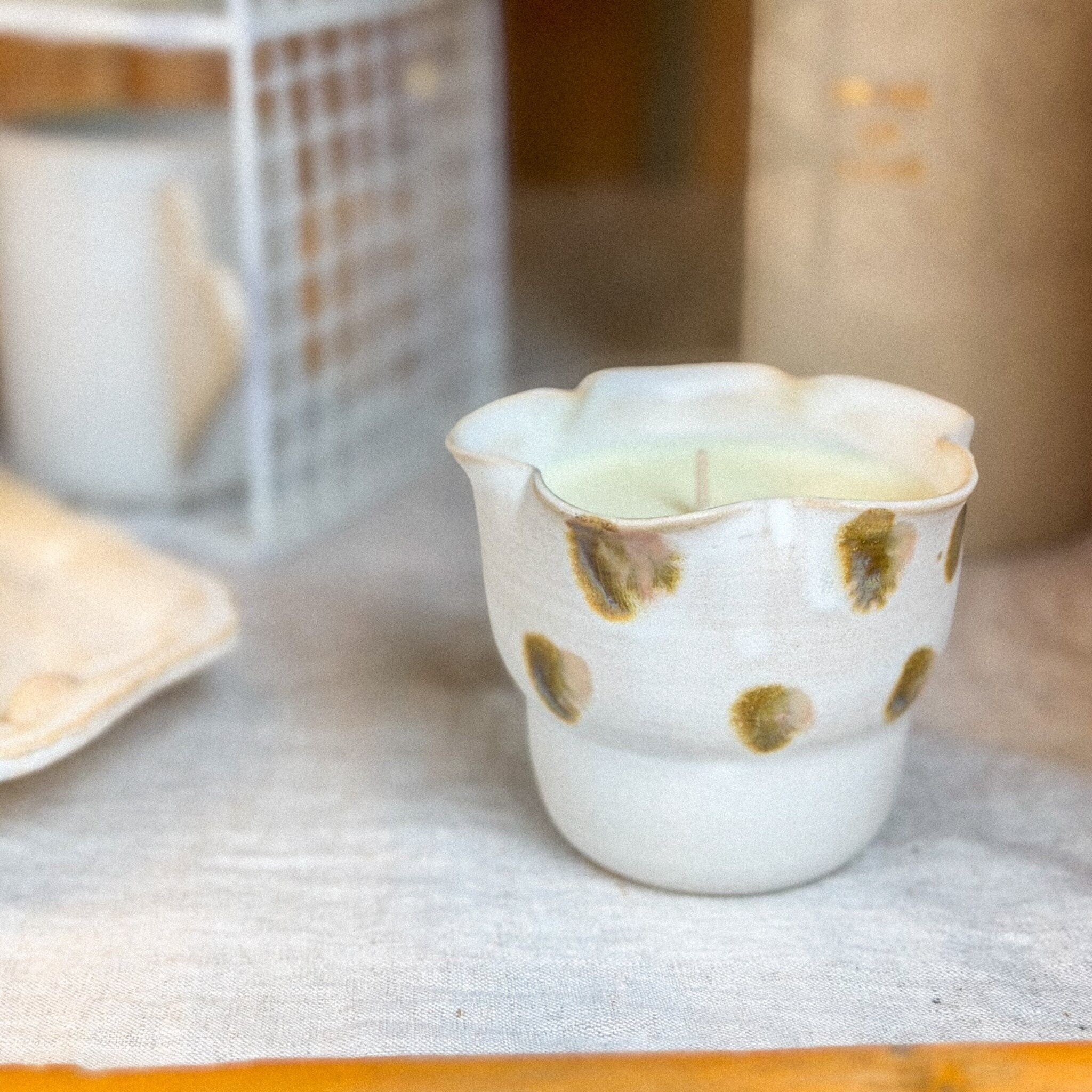 Duftkerze mit Tuberose-Duft (Blooming Garden) 🌸