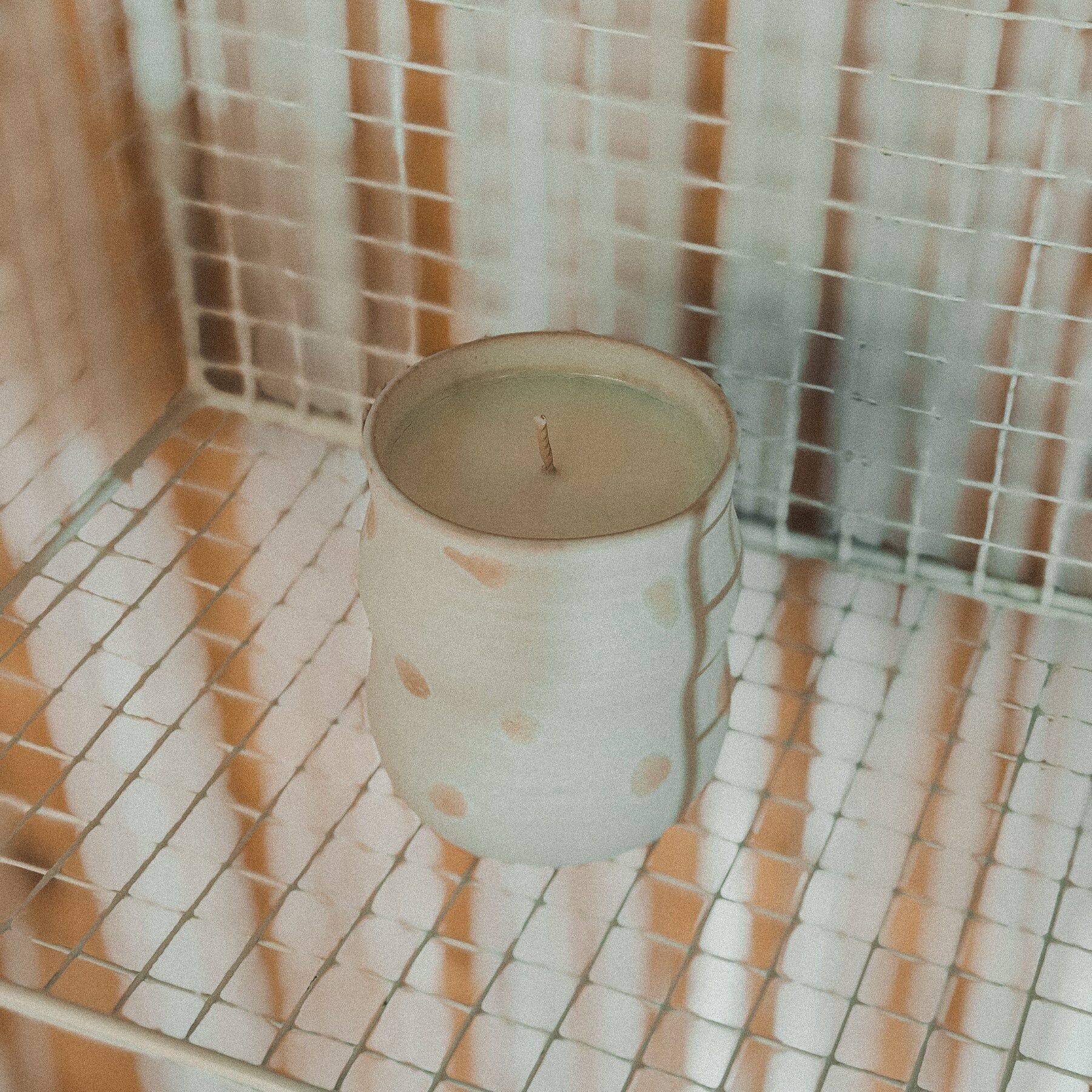 Duftkerze mit Orangenblütenduft