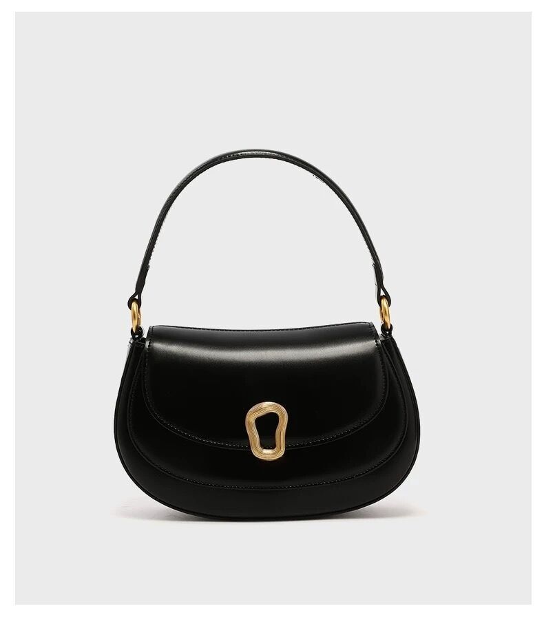 Satteltasche aus echtem Leder, Schultertasche, Umhängetasche