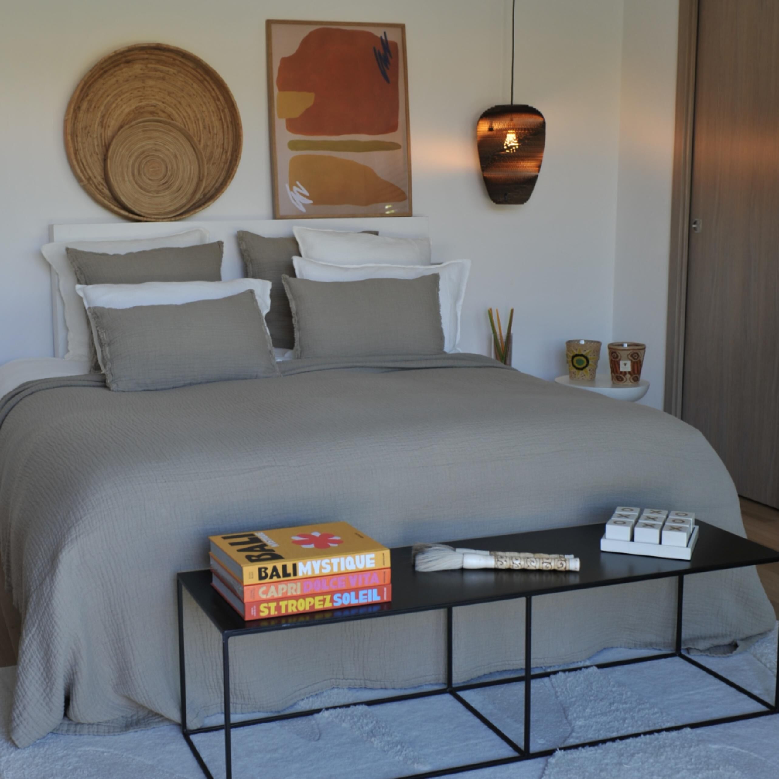 Dessus de lit Tino Cappuccino 265X275 CM