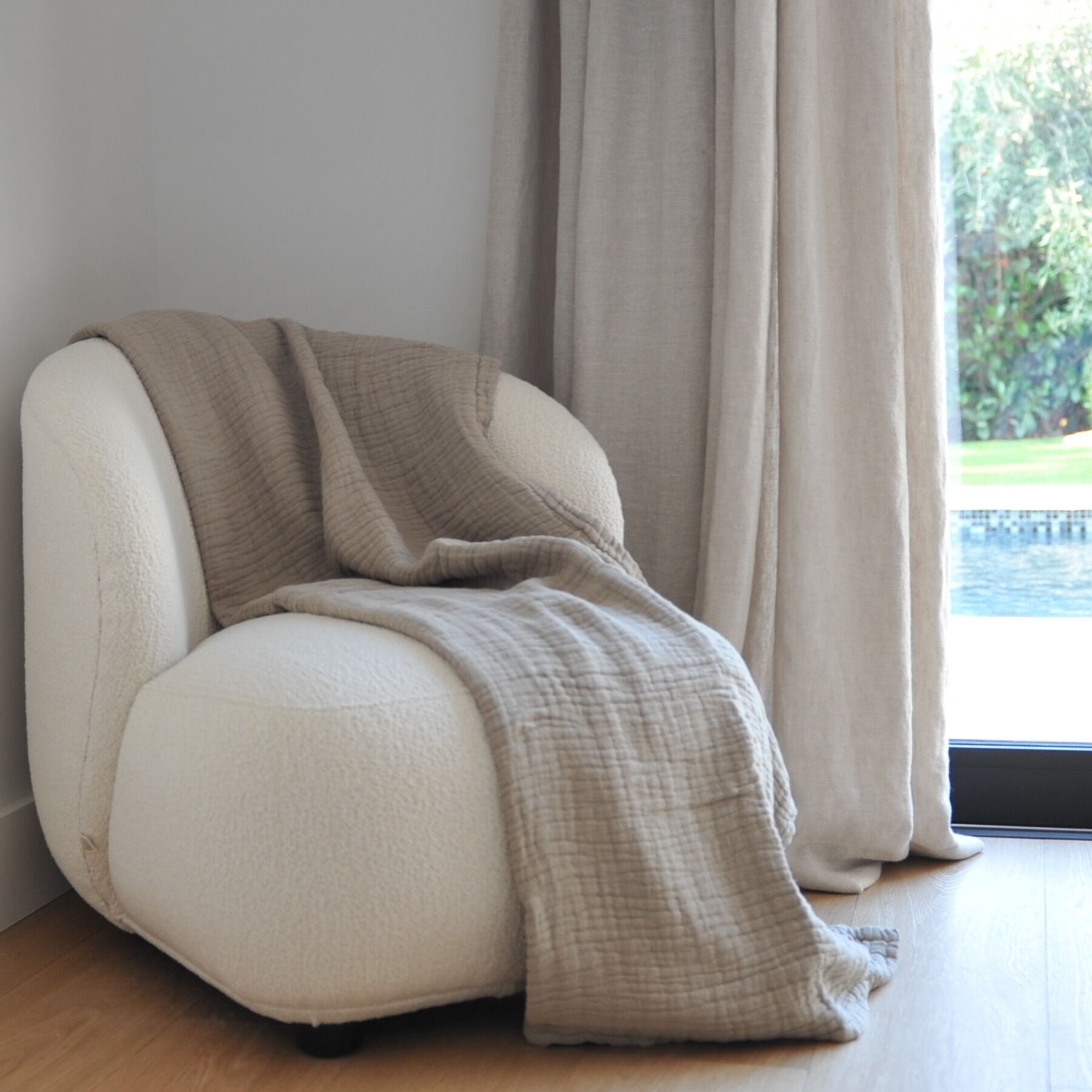 Plaid Tino Cappuccino 180X220 CM