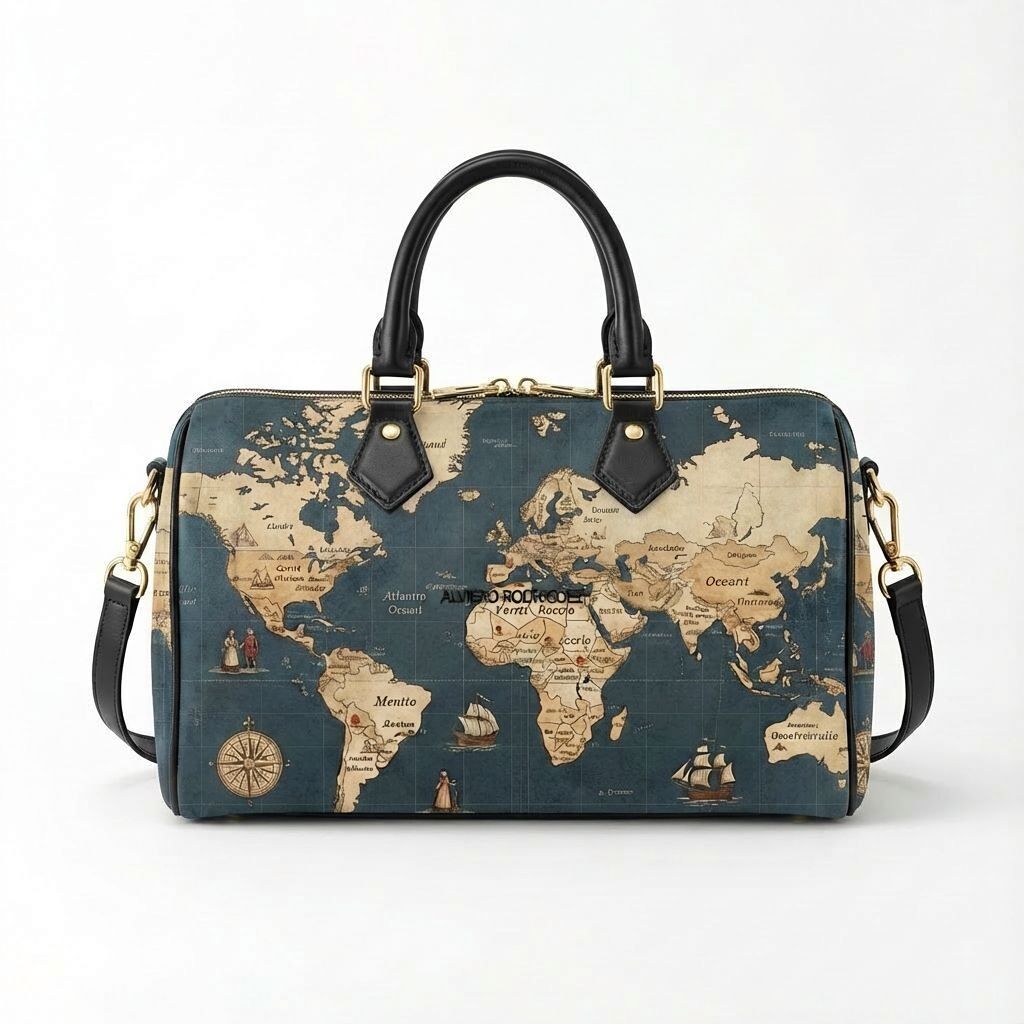 MAXI WELTKARTE GRÜNE OBERTEILHÜLLE