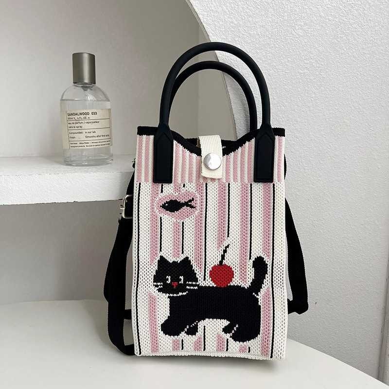 Précommande - Pixie Bag Chat Noir - Petit Sac téléphone portable - Livraison à partir du 01/04/2026