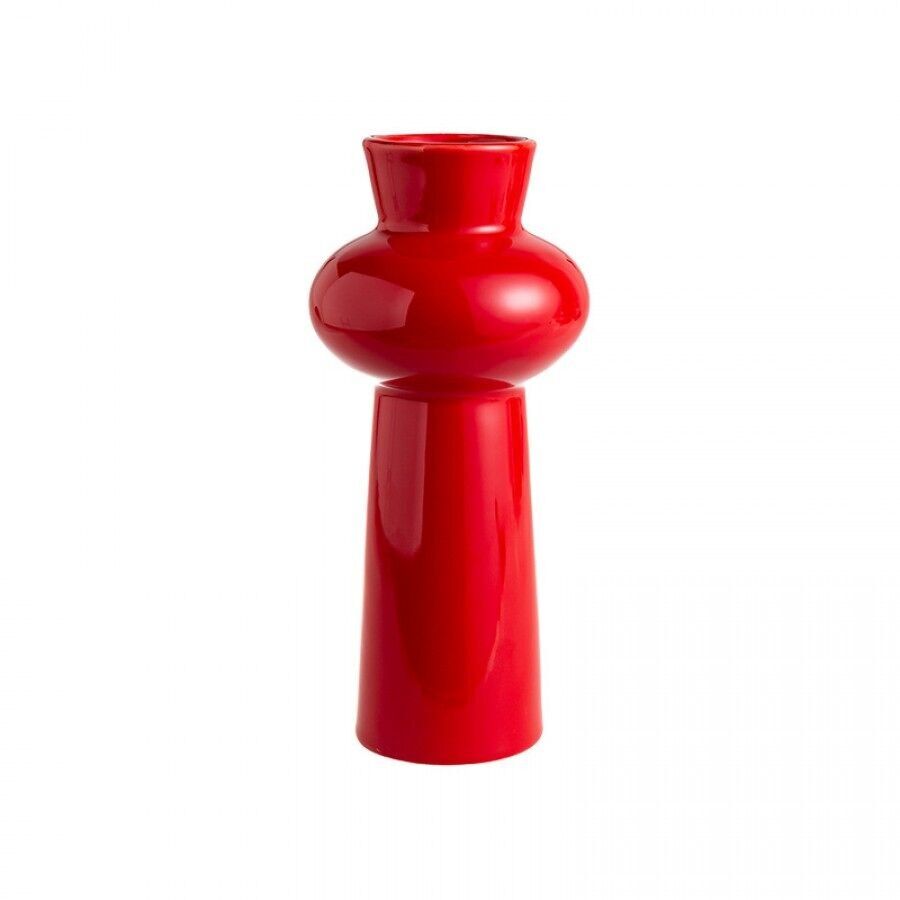 Rote Keramikvase TR-864