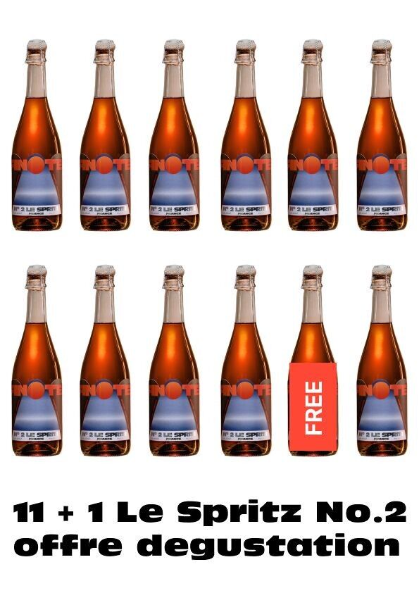 Pack Degustación Spritz n.° 2 | Sin alcohol y con gas 11+1 (12 botellas de 75 cl) - Hostelería - Comida gourmet