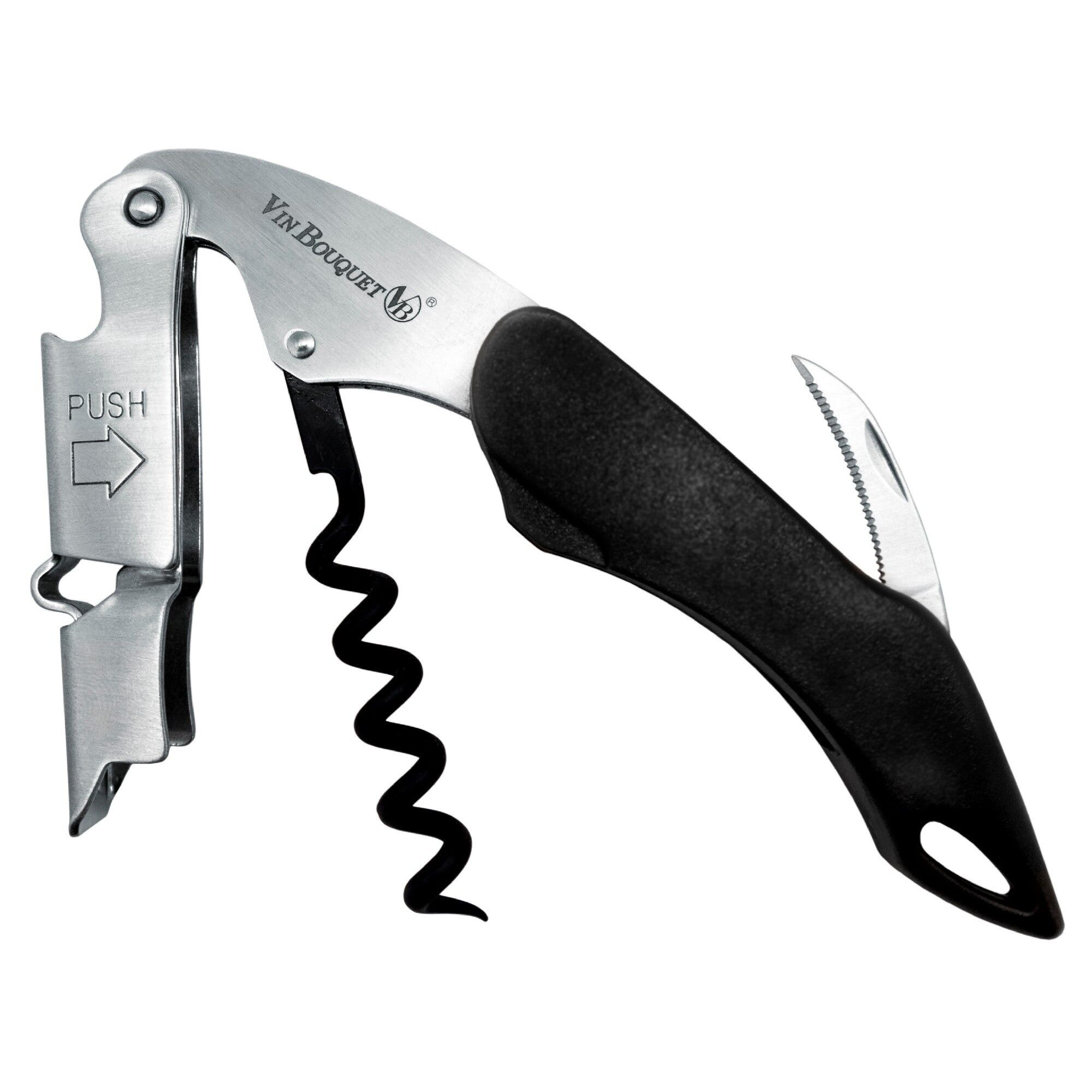 Professional 2-step corkscrew, assorted colors