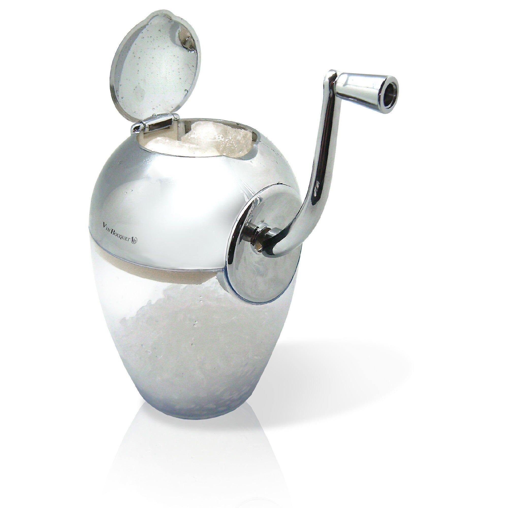 Picadora de hielo manual para cócteles y bebidas