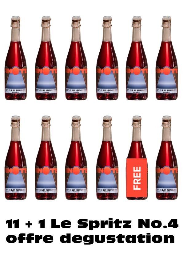 Spritz n.º 4 I Pack degustación sin alcohol y espumoso 11+1 (Pack de 12 x 75 cl) - Hostelería - Comida gourmet